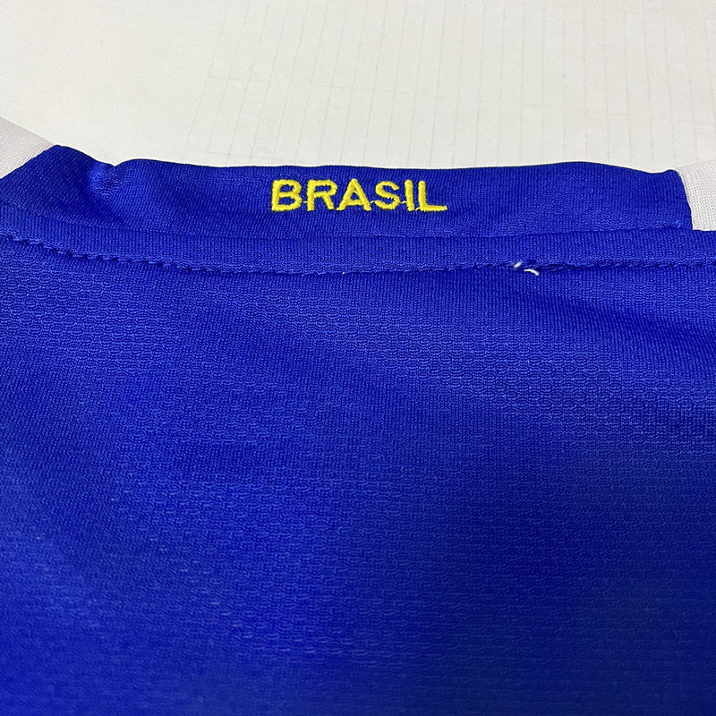 Camisa Retro Brasil 2006 Away Azul