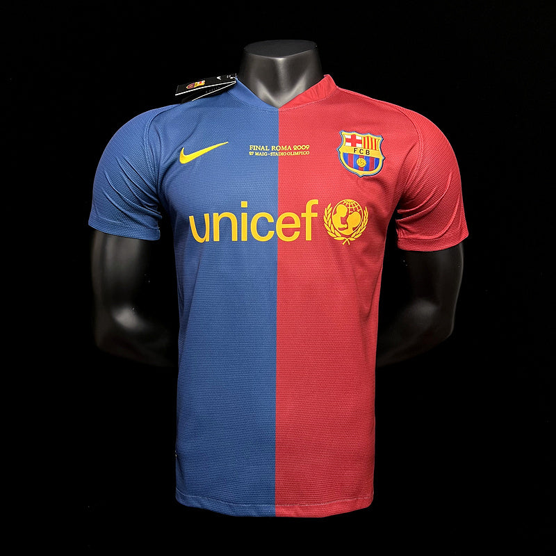 Camisa Retro Barcelona 2008/2009 Champions League