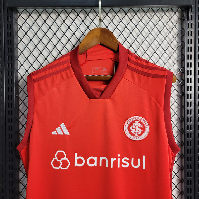 Camisa Internacional Regata I 23/24 Adidas - Vermelho