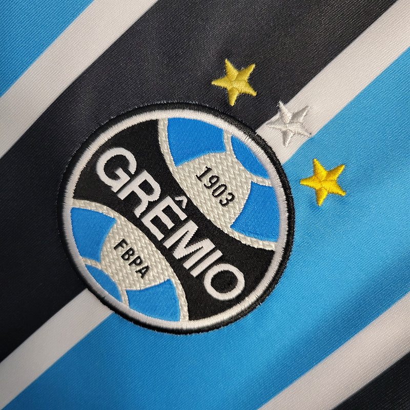 Camisa Feminina Grêmio I 23/24  Umbro - Tricolor