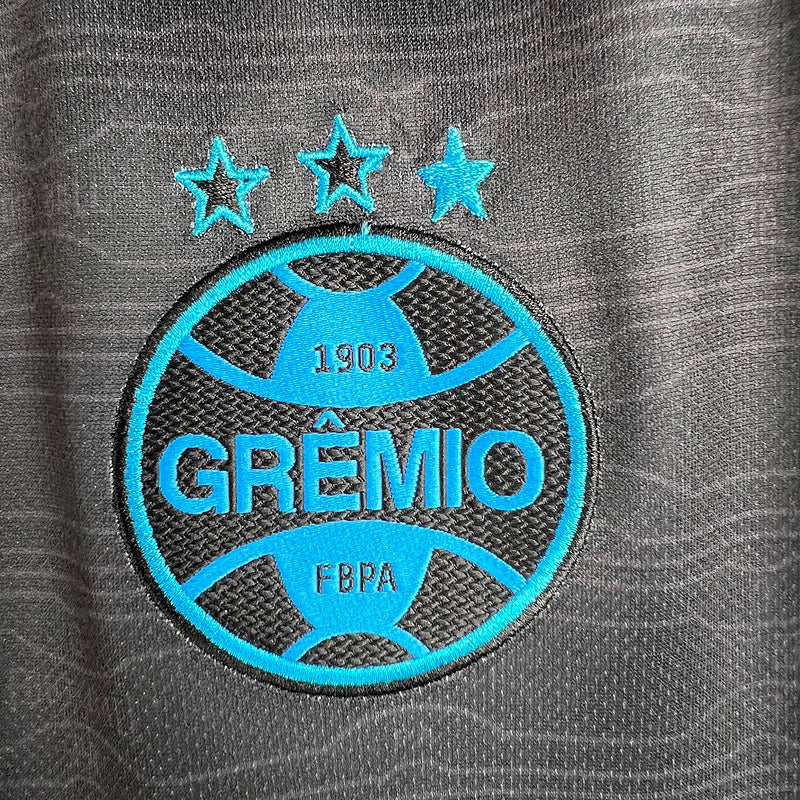 Camisa Grêmio III 23/24  Umbro - Preto