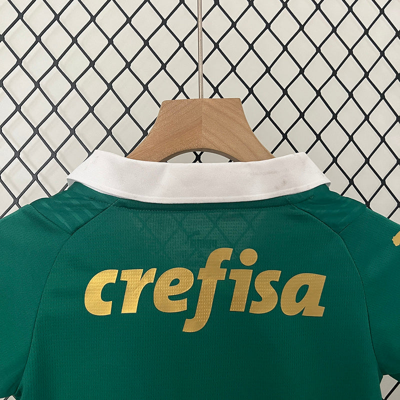 Kit Infantil Palmeiras 24/25 Home - Verde