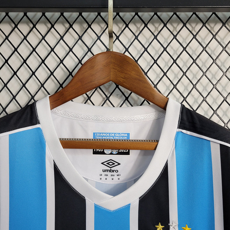 Camisa Feminina Grêmio I 23/24  Umbro - Tricolor