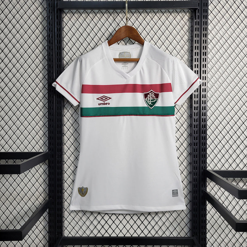 Camisa Feminina Fluminense Away II 23/24 - Branco