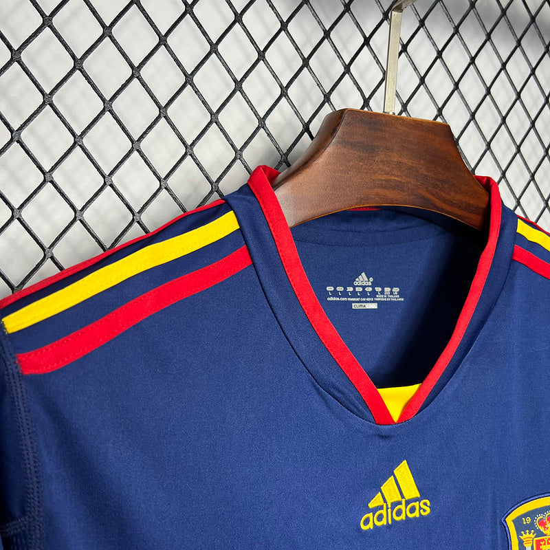 Camisa Retro Espanha 2010 Away Azul