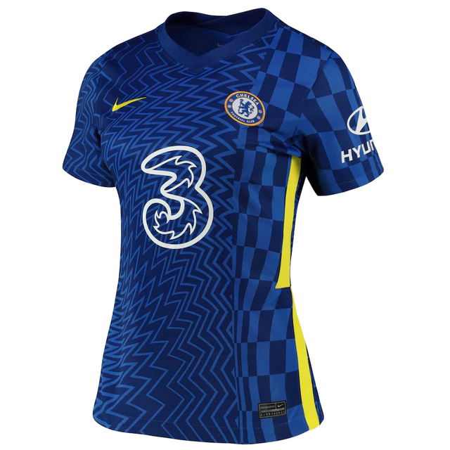 Camisa Chelsea Home 21/22 s/n° Torcedor Feminina - Azul