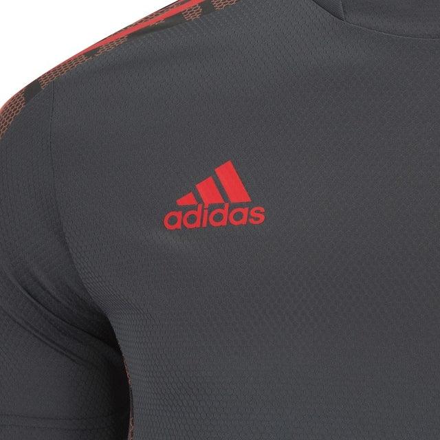 Camisa de Treino Flamengo 21/22 Adidas - Cinza - Loja da Seven Oficial