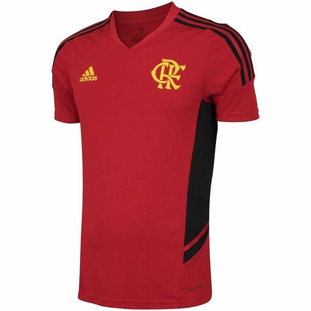 Camisa de Treino Flamengo 22/23 Adidas - Vermelho - Loja da Seven Oficial