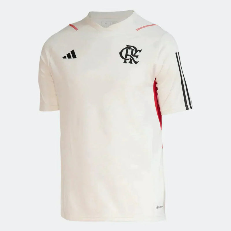 Camisa de Treino Flamengo 23/24 Adidas - Bege