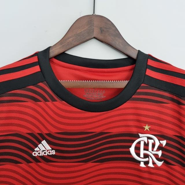 Camisa Feminina Flamengo I 22/23 Adidas - Rubro Negro - Loja da Seven Oficial