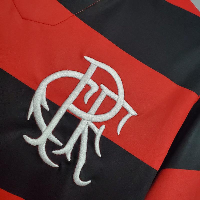 Camisa Flamengo Retrô 1978/1979 Vermelha e Preta - Loja da Seven Oficial