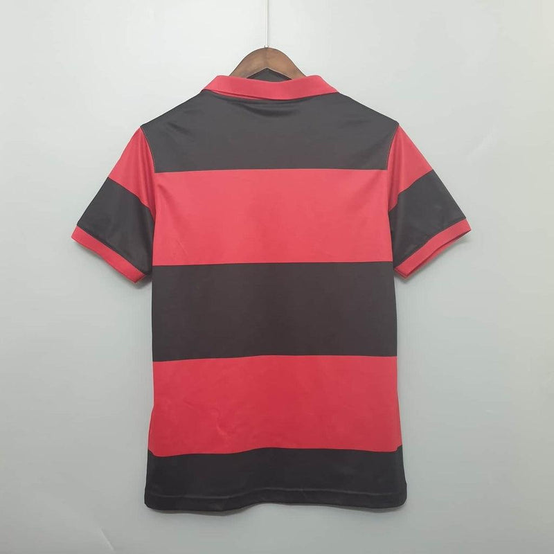 Camisa Flamengo Retrô 1982 Vermelha e Preta - Adidas - Loja da Seven Oficial