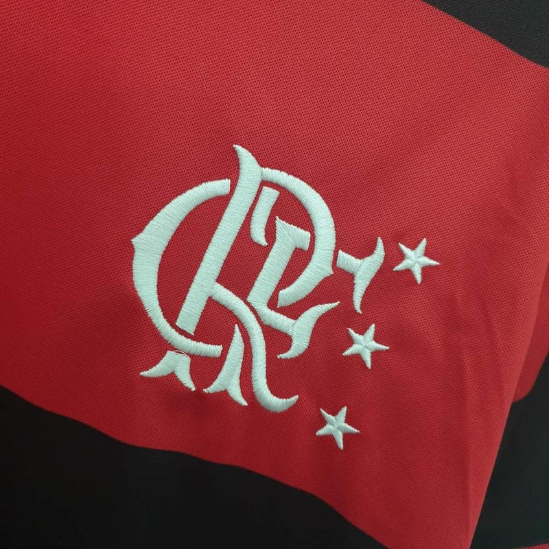 Camisa Flamengo Retrô 1982 Vermelha e Preta - Adidas - Loja da Seven Oficial