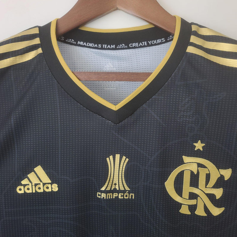 Camisa Flamengo [Tri Campeão] 23/24 Adidas - Preto - Loja da Seven Oficial