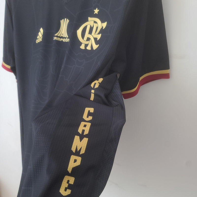 Camisa Flamengo [Tri Campeão] 23/24 Adidas - Preto - Loja da Seven Oficial