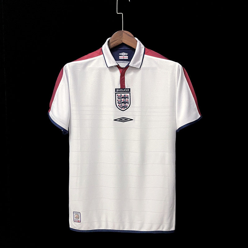 Camisa Retro Inglaterra 2004 Home Branco