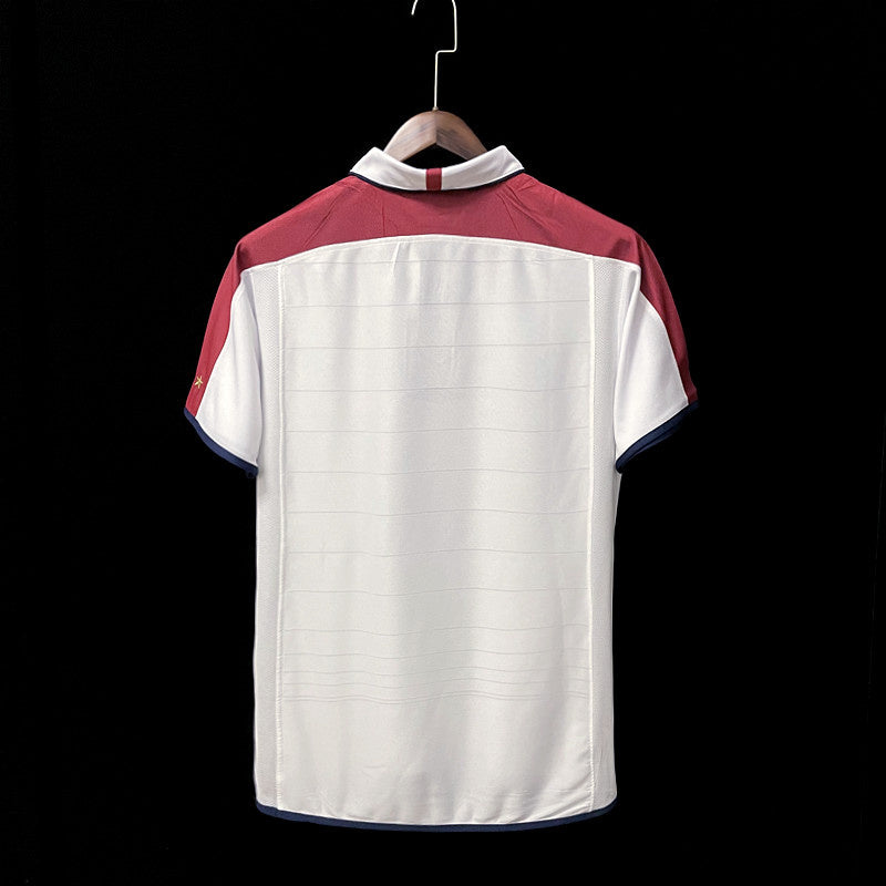 Camisa Retro Inglaterra 2004 Home Branco