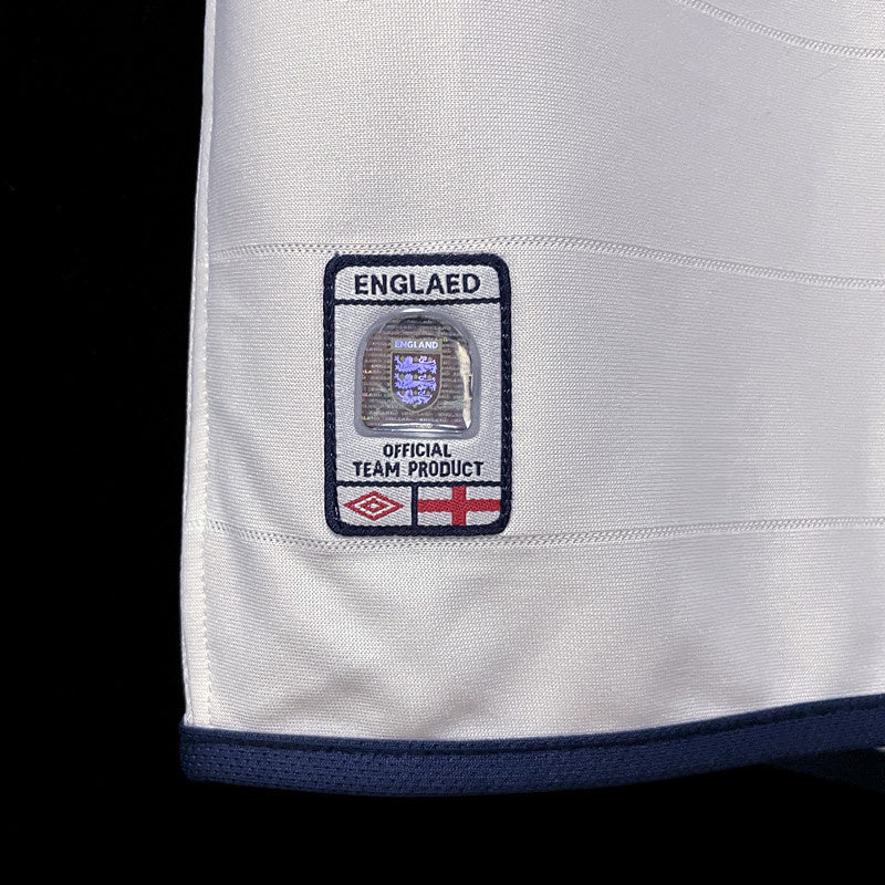 Camisa Retro Inglaterra 2004 Home Branco