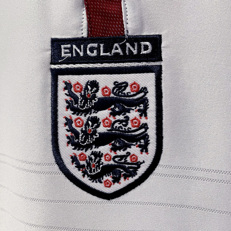 Camisa Retro Inglaterra 2004 Home Branco