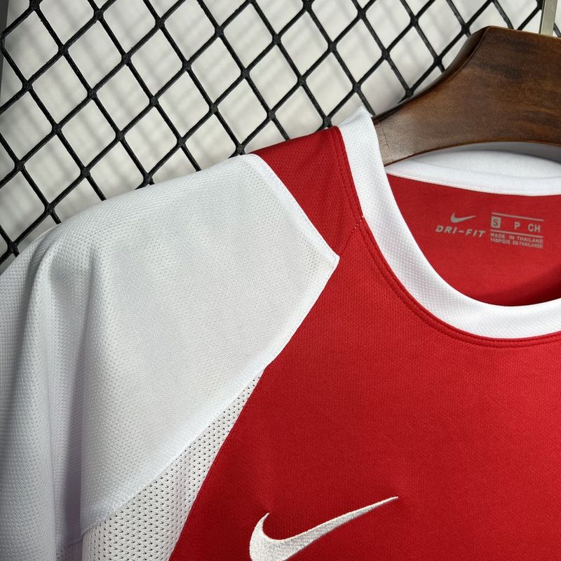 Camisa Retro Arsenal 2002/2004 Home Vermelho