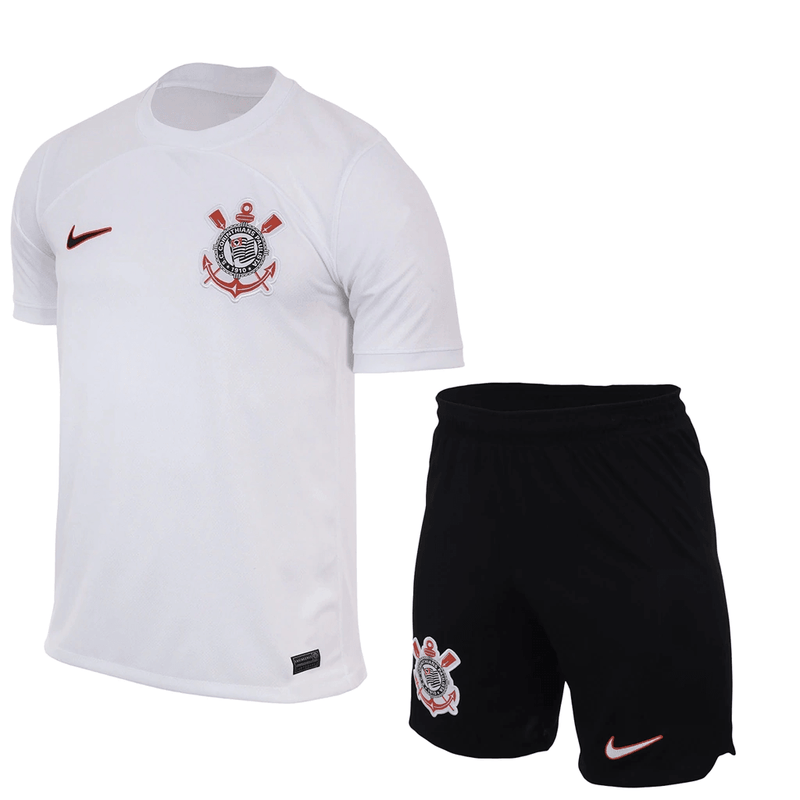 Conjunto Camisa e Short Corinthians - 2023/24