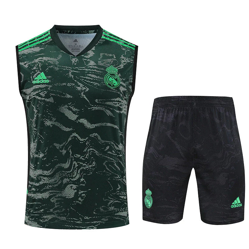 Kit Treino Real Madrid 23/24 - Verde I