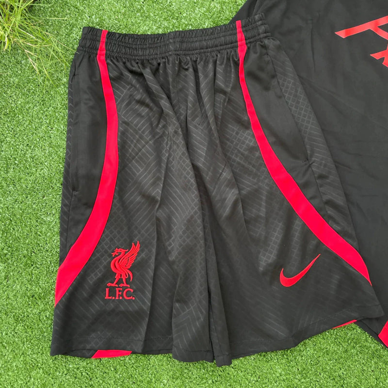 Kit Treino Liverpool 22/23 Preto