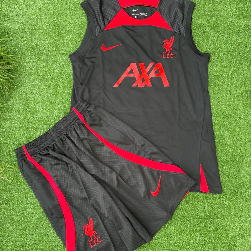 Kit Treino Liverpool 22/23 Preto