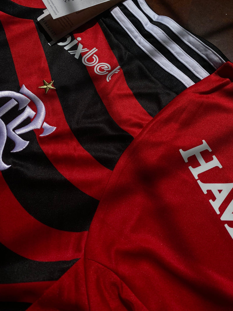 Camisa Flamengo III 22/23 Adidas - Rubro Negro