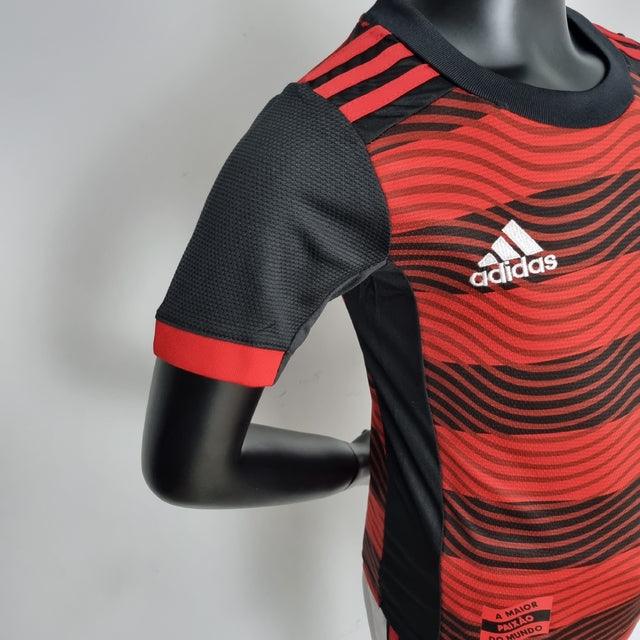 Kit Infantil Flamengo 22/23 Adidas - Rubro Negro - Loja da Seven Oficial