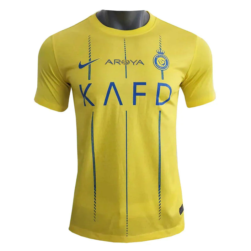 Camisa Al Nassr Home 23/24 s/n Torcedor Masculino - Amarelo