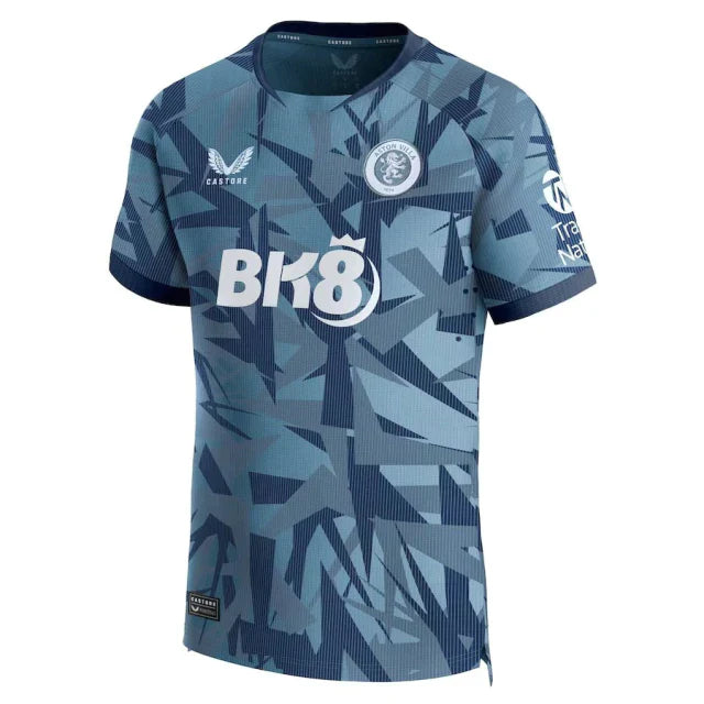 Camisa Aston Villa Third 23/24 s/n° Torcedor Masculina - Azul