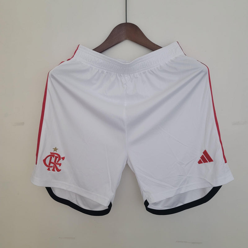 Short Flamengo II 24/25 Adidas Masculino - Preto+Vermelho