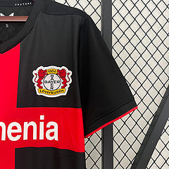 Camisa Bayer Leverkusen Home 23/24 s/n° Torcedor Masculino - Preto