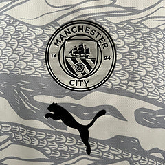 Camisa Manchester City “Ano do Dragão de Madeira” 24/25 s/n° Torcedor Masculina - Cinza