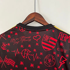 Camisa Flamengo 23/24 - Vermelho escuro